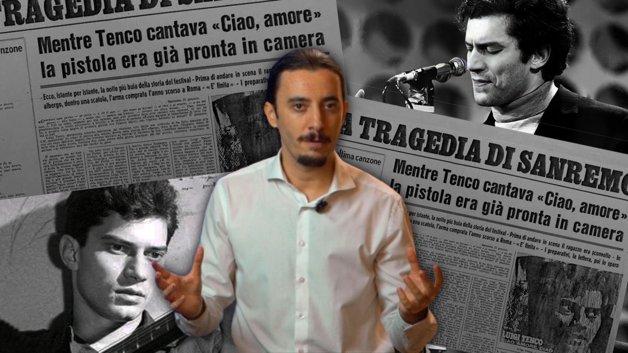 Copertina originale YouTube: LUIGI TENCO, il MISTERO che l'ITALIA non ha MAI RISOLTO